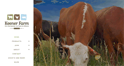Desktop Screenshot of keenerfarm.com